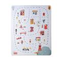 Mata piankowa dla dzieci Dywan do pokoju dziecięcego Coral Velvet z pianką memory 160 x 120 cm Miasto Hakuna Matte 0726667713731 (1).jpg