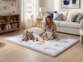 Mata piankowa dla dzieci Dywan do pokoju dziecięcego Coral Velvet z pianką memory 170 x 120 cm Dinozaury i Balony Hakuna Matte 0726667713618 (4).jpg