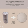 Mata piankowa dla dzieci Dywan do pokoju dziecięcego Coral Velvet z pianką memory okrągły 120cm beżowy Hakuna Matte 0726667714295 (3).png