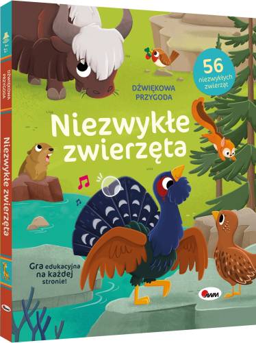 DŹWIĘKOWA PRZYGODA NIEZWYKŁE ZWIERZĘTA KSIĄŻKA DŹWIĘKOWA 9788381816250 (1).jpg