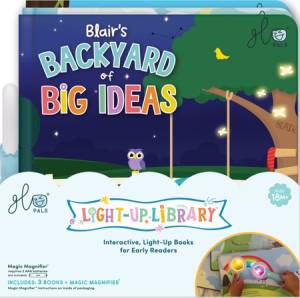 Glo Pals, Interaktywne, świecące książeczki, Zestaw 3 książki, seria Light-Up Library