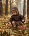 Ponczo samochodowe dla dziecka wodoodporne Teddy T8 Brąz Albero Mio 5907001942801 (8).jpg