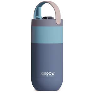 Butelka termiczna Orbit Asobu – pastel blue 900 ml   