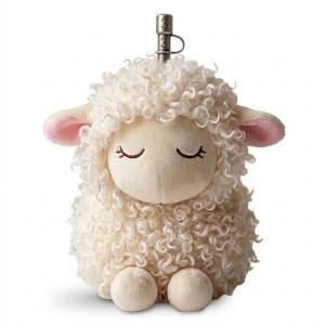 Butelka termiczna w pluszowym etui Fuzzies Asobu - Owieczka 360 ml