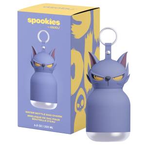 Butelka termiczna ze słomką Mini Spookie Asobu – Phantom Cat 200 ml