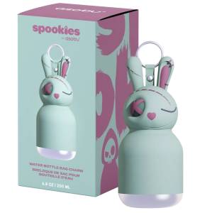Butelka termiczna ze słomką Mini Spookie Asobu – Undead Bunny 200 ml