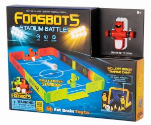 Piłkarzyki Foosbots Boisko do gry Dla Dwóch Graczy Fat Brain Toys 6+