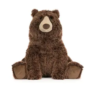 JELLYCAT Niedźwiedź Bizzlestomp - 40 cm - Duży Pluszowy Miś - Maskotka Przytulanka 