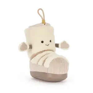 JELLYCAT But Śniegowiec Perta - Pluszowy Bucik Zimowy 21 cm - Maskotka Przytulanka