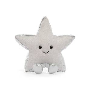 JELLYCAT Srebrna Gwiazdka 17 cm maskotka przytulanka