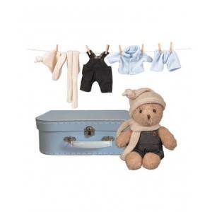  Egmont Toys Miś Morris z ubraniami w walizce