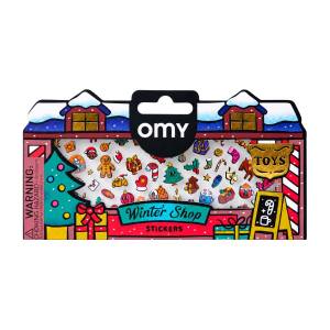 OMY ODLOTOWE WINYLOWE NAKLEJKI - WINTER SHOP