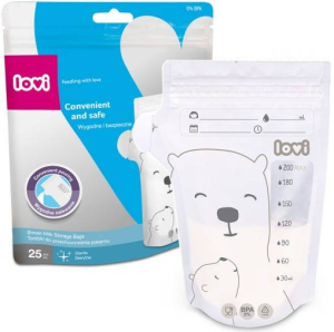 LOVI TOREBKI DO PRZECHOWYWANIA POKARMU 25szt 12/208