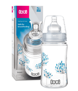 LOVI BUTELKA TRENDS BOTANIC  3M+  240 ML  21/584