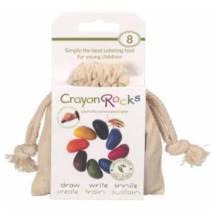 Crayon Rocks Kredki Kamyki W Woreczku 8 Kolorów