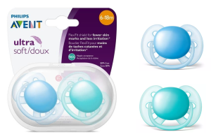 AVENT SMOCZEK SILIKONOWY ULTRA SOFT 6-18m SCF212/22 2SZT