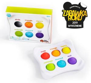 FAT BRAIN TOY BĄBELKI DIMPL DUET KOLOROWE KSZTAŁTY