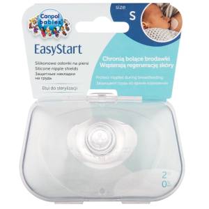 CANPOL OSŁONKI NA PIERSI SILIKONOWE 2szt S 18/603