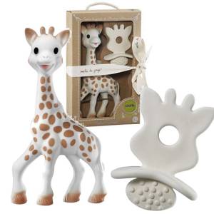 ŻYRAFA SOPHIE GRYZAK NATURALNY KAUCZUK + GRYZAK