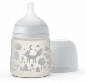 SUAVINEX - BUTELKA SX PRO  FOX  150ML SZARA WOLNY PRZEPŁYW