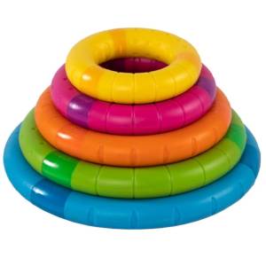 FAT BRAIN TOYS SPRYTNE KÓŁKA SENSORYCZNE TINKER RINGS