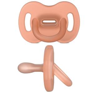 SUAVINEX SMOCZEK SILIKONOWY FIZJOLOGICZNY SX PRO 6-18 M POMARAŃCZOWY