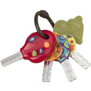 B.TOYS DZICIECY ZESTAW KLUCZY Z LATARKĄ DZWIĘKIEM