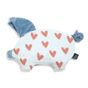 LA MILLOU PODUSZKA DO SPANIA DZIECIĘCA ŚWINKA HEARTBEAT BLUE