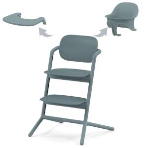 CYBEX LEMO 3W1 KRZESEŁKO DO KARMIENIA STONE BLUE