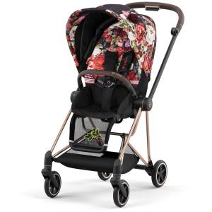 Cybex Mios 3.0 Wózek spacerówka / Spring Blossom Dark