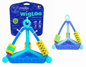 MOBI WIGLOO PIRAMIDKA SENSORYCZNA ZABAWKA ROZWOJOWA DLA NAJMŁODSZYCH