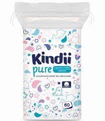 Cleanic Kindii Płatki kosmetyczne Dzidziuś 60 sztuk