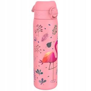 ION8 BIDON SPORTOWY STALOWY BIDON NA WODĘ 600 ML FLAMINGO