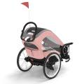 silver pink cybex zeno bike one box 2w1 przyczepka do roweru wózek spacerówka (2).jpeg