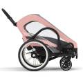 silver pink cybex zeno bike one box 2w1 przyczepka do roweru wózek spacerówka (4).jpeg