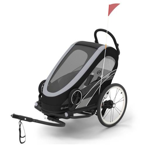 all black cybex zeno bike one box 2w1 przyczepka do roweru wózek spacerówka (1).jpeg