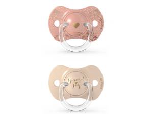 SUAVINEX SMOCZEK USPOKAJAJĄCY SX PRO 18 m+ 2 SZT BEŻOWE SERCE