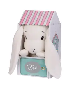 KRÓLIK EFFIK S MASKOTKA KRÓLIK Z DOMKIEM 20CM