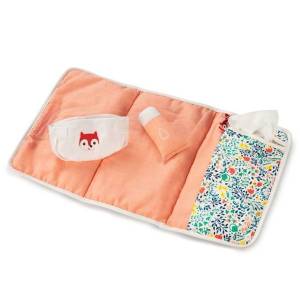 LILLIPUTIENS PRZEWIJAK Z AKCESORIAMI DLA LALEK KWIATY 