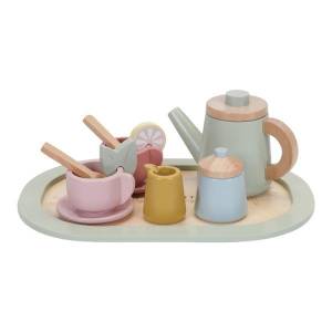LITTLE DUTCH DREWNIANY ZESTAW DO HERBATY TEA SET 2+