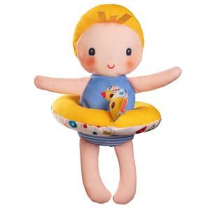LILLIPUTIENS ZABAWKA DO KĄPIELI LALECZKA GASPARD 6M+