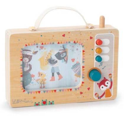 83452 drewniany domek animowana pozytywka telewizor lilliputiens 1 (1).jpg