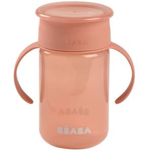 BEABA KUBEK NIEKAPEK TRENONGOWY 360 RÓŻOWY 340 ml