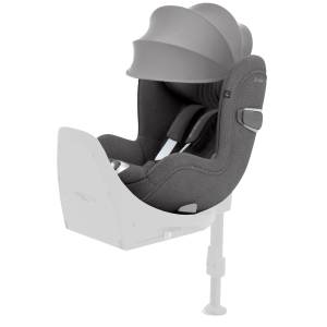 CYBEX SIRONA T I-SIZE FOTELIK SAMOCHODOWY 0-18 kg MIRAGE GREY PLUS
