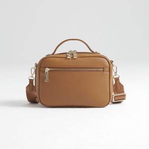 JOISSY TOREBKA TORBA DO WÓZKA DLA MAMY CROSSBODY VERA CARAMEL