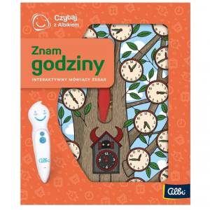 CZYTAJ Z ALBIKIEM ZNAM GODZINY ZEGAR ALBI 3+