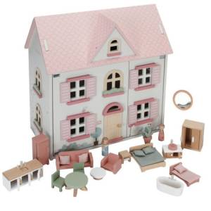 LITTLE DUTCH DUŻY DREWNIANY DOMEK DLA LALEK  FSC  3+