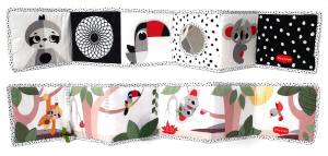 TINY LOVE PIERWSZA SENSORYCZNA KSIĄŻECZKA EDUKACYJNA BOHO 