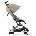 almound beige cybex libelle wózek spacerówka lekki mały po złożeniu do samolotu (3).jpeg
