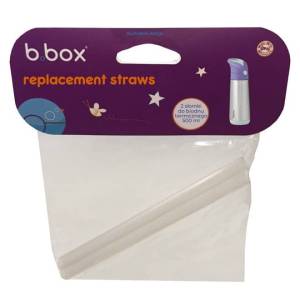 B.BOX ZESTAW SŁOMEK RUREK DO BIDONU TERMICZNEGO 500 ml 2 szt.